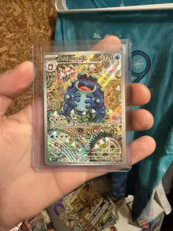 Pokemon TCG Seismitoad Illustration Rare Black Bolt 105/086 English - Image 1