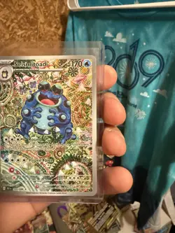 Pokemon TCG Seismitoad Illustration Rare Black Bolt 105/086 English - Image 3