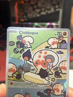 Pokemon TCG Clobbopus 207/191 SV08: Surging Sparks Holo Illustration Rare - Image 3