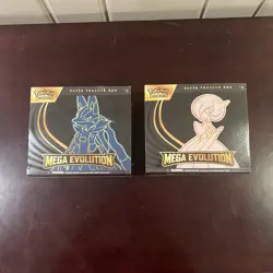Pokemon Mega Evolution Regular ETB Lucario & Gardevoir (Set of 2) New & Sealed - Image 2