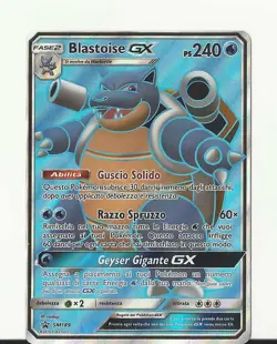 CARTA POKEMON - BLASTOISE - GX - PROMO SM189 -ITA - ANNO 2019 - NUOVA -VEDI FOTO - Image 1