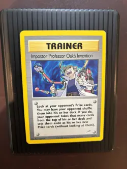 Pokemon TCG: Neo Destiny - Impostor Professor Oak's Invention (94/105) MP WOTC - Image 1