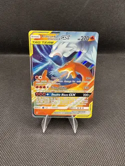 Pokemon Reshiram & Charizard GX 20/214 Sm-Unbroken Bonds Holo NM/M Tag Team - Image 1