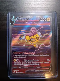 Raikou V GG41/GG70 Pokemon TCG Crown Zenith: Galarian Gallery NM - Image 1