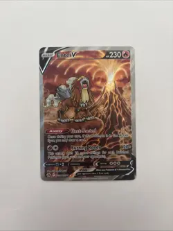 Entei v Crown Zenith Galarian Gallery Holo Ultra Rare Pokemon TCG GG36/GG70 - Image 1