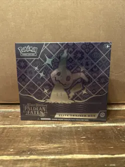 Pokemon TCG Scarlet & Violet Paldean Fates Elite Trainer Box ETB - Image 1