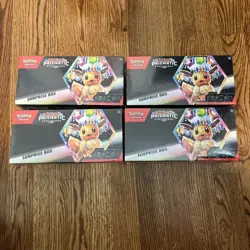Lot of 4x Pokemon TCG Prismatic Evolutions Surprise Box - Pokemon TCG - Image 1