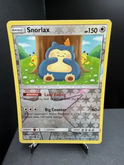 Pokemon TCG Unbroken Bonds Snorlax 158/214 Reverse Holo Rare NM! - Image 1