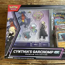 Pokemon Cynthia’s Garchomp ex Premium Collection Box Sealed! - Image 2