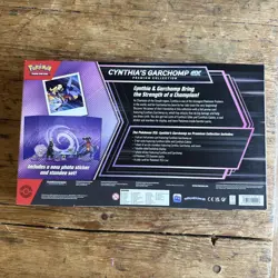 Pokemon Cynthia’s Garchomp ex Premium Collection Box Sealed! - Image 4