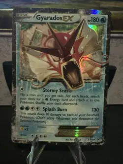 Pokemon - Gyarados EX - XY106 - Black Star Promo - Shiny Holo Ultra Rare NM - Image 1