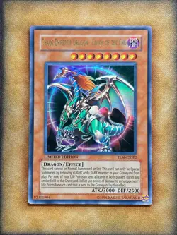 Yugioh Chaos Emperor Dragon - Envoy of the End TLM-ENSE2 Ultra Rare Promo LP - Image 1