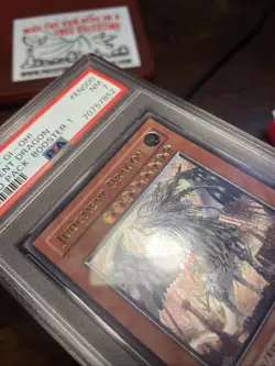 Judgment Dragon TU01-EN000 Ultimate Rare PSA 7 Euro Print - Image 5