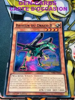 CARTE Yu Gi Oh BRISEUR DU DRACO B SDKS-FR002 1ere edition - Image 1