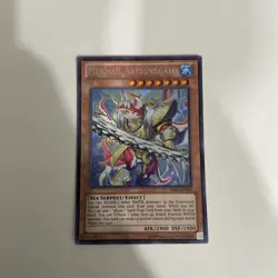 Yugioh! LP Mermail Abyssmegalo - ABYR-EN020 - Secret Rare - Unlimited NM - Image 1