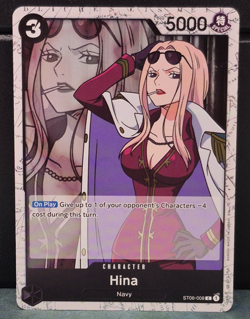 Hina ST06-008 Pirate Foil The Best Vol 2 One Piece PRB-02 Near Mint Card Game NM - Image 1