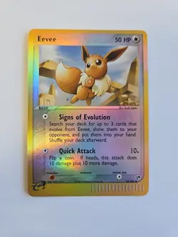 Eevee 63/100 - Reverse Holo - EX Sandstorm Pokemon Card AL5 - Image 1