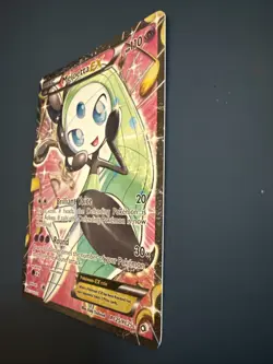 Legendary Treasures Meloetta EX Rare Ultra Holographic Full Art Pokemon Card - Image 2