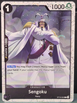 Sengoku ST19-002 Pirate Foil The Best Vol 2 One Piece PRB-02 Near Mint Card Game - Image 1