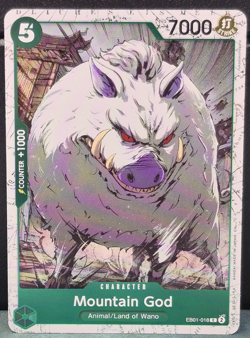 Mountain God EB01-018 Pirate Foil The Best Vol 2 One Piece PRB-02 Near Mint Card - Image 1