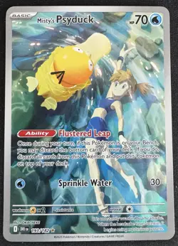 Misty's Psyduck Pokemon Card - Rare Holofoil Promo 103/132 - Image 1