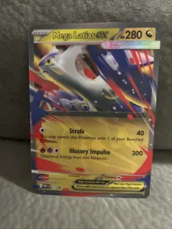 Pokemon TCG Mega Latias EX #011, Jumbo Card, Black Star Promo, Mega Evolutions - Image 1
