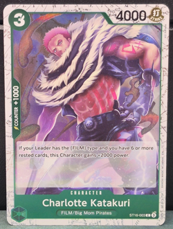 Charlotte Katakuri ST16-003 Pirate Foil The Best Vol 2 One Piece PRB-02 NM Card - Image 1