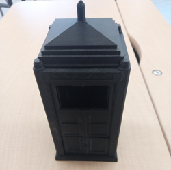 MTG Tardis Commander 3D Printed Window Deck Box - Image 2