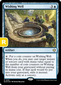 MTG Wishing Well BLB R Artifact - NM - Image 1
