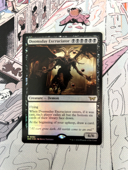 (Foil) Doomsday Excruciator | Duskmourn: House of Horror #43 | Near Mint | MTG - Image 1