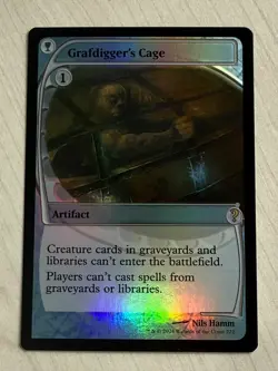 MTG MB2 222 Grafdigger's Cage NM EN FOIL Future Sight - Image 1