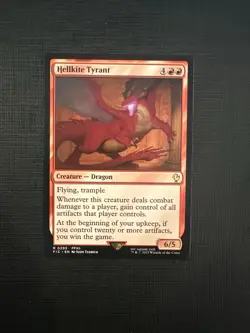 Hellkite Tyrant 0295 Rare MtG Universes Beyond Commander: Final Fantasy NM/M - Image 1