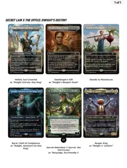 MTG Secret Lair (PRESALE) (Foil) The Office - Dwight's Destiny - Image 1