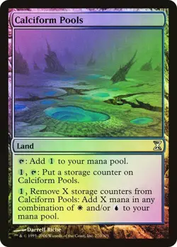 Time Spiral MTG Foil Calciform Pools Magic - Image 1