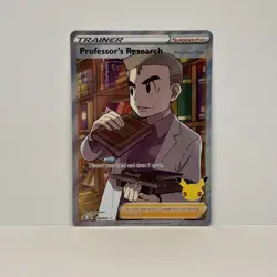 Pokemon TCG: Professor's Research Celebrations 024/025 Full Art Ultra Rare NM - Image 1