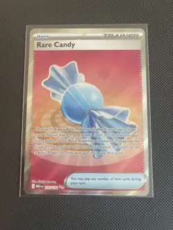 Rare Candy Full Art Ultra Rare 175/132 Pokemon Mega Evolution English - Image 1