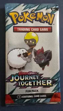 Pokemon TCG Journey Together Fun Pack - Scarlet & Violet x1 - Image 1