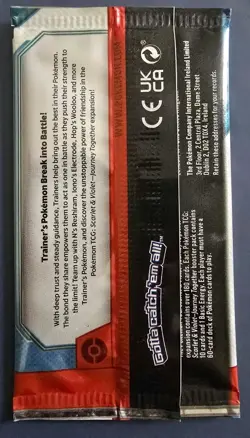 Pokemon TCG Journey Together Fun Pack - Scarlet & Violet x1 - Image 2