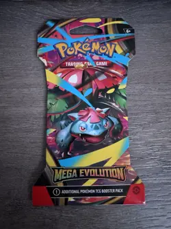 Pokemon Mega Evolution Sleeved Booster Pack Random Art - Image 3