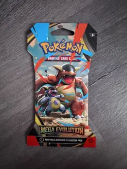 Pokemon Mega Evolution Sleeved Booster Pack Random Art - Image 4