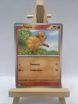 Vulpix 019/132 Non Holo MEG EN: Mega Evolution - Common Pokemon TCG - NM - Image 1