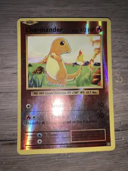 2016 Pokemon Charmander Reverse Holo - 9/108 XY Evolutions - Image 1