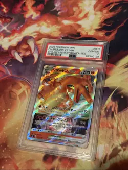 PSA 10 Charizard VSTAR 002/030 Japanese Pokemon Rayquaza Special Deck Set! - Image 3