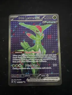 Iron Leaves ex 186/162 SV05: Temporal Forces Pokemon - Image 1
