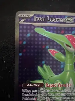 Iron Leaves ex 186/162 SV05: Temporal Forces Pokemon - Image 2