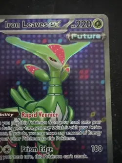 Iron Leaves ex 186/162 SV05: Temporal Forces Pokemon - Image 4