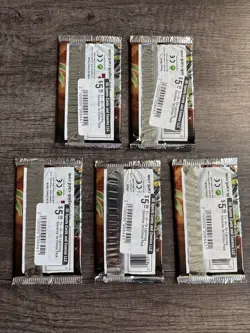 Set of (5) Yugioh Lightning Overdrive 1st Edition Booster Packs **Free Ship** - Image 2