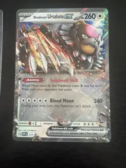 Bloodmoon Ursaluna ex 177 Sv: Scarlet & Violet Promo Cards Holo - Image 2