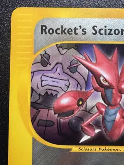 Rocket's Scizor WoTC Best of Game Black Star Promo 4 Pokemon Card Near Mint - Image 3