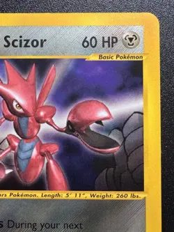 Rocket's Scizor WoTC Best of Game Black Star Promo 4 Pokemon Card Near Mint - Image 4